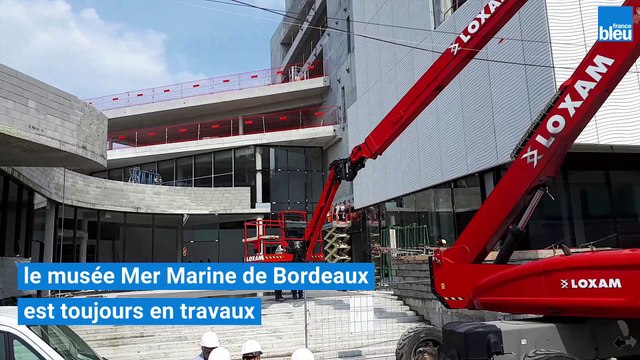 Visite du Musée Mer Marine de Bordeaux, un mois avant l'ouverture partielle