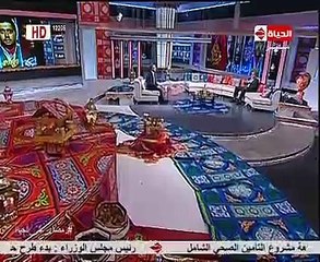 وزير التموين فى جولة داخل استوديو "الحياة اليوم"