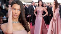 Cannes Film Festival: Bella Hadid looks spectacular in show-stopping strapless ballgown as she leads the stars at Ash Is Purest White premiere.