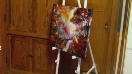 HOW TO BUILD AN ARTIST EASEL CHEAP! By Skye Taylor