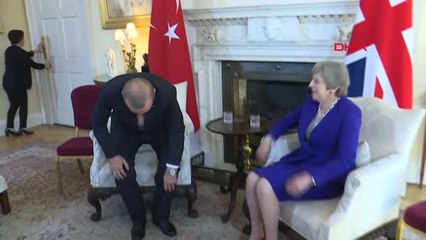 Cumhurbaşkanı Erdoğan ve Theresa May İkili Görüşme Gerçekleştirdi