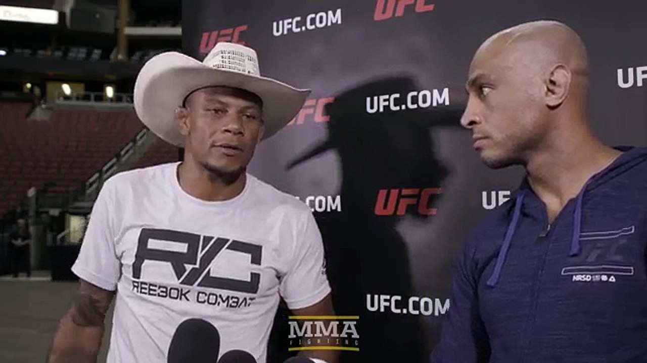 Alex Oliveira UFC on FOX 29 Workout Scrum - MMA Fighting
