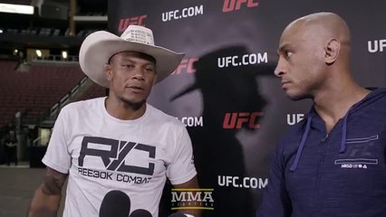 Alex Oliveira UFC on FOX 29 Workout Scrum - MMA Fighting