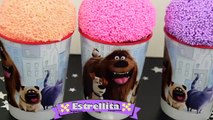 Juguetes Sorpresa LA VIDA SECRETA DE TUS MASCOTAS película Helados de play foam y Bolsitas sorpresas