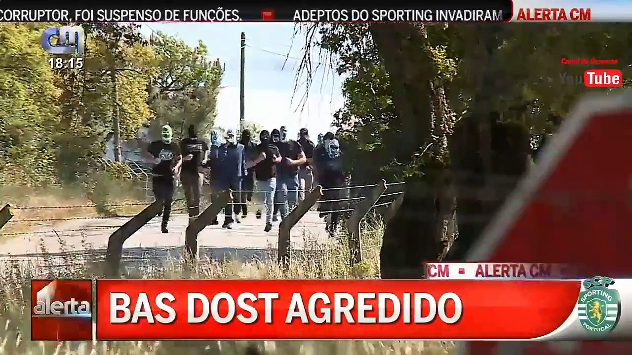 Sporting : le staff et les joueurs agressés !