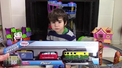 Thomas & Friends Trackmaster Philip Toy Train UNBOXING: Percy + Thomas too!