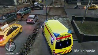 GTA4: [Paramedic Mod] - EMS 10-187 - Respond to Fallen Person