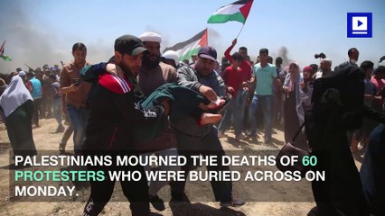 Palestinian Protests Continue After Israeli Troops Kill 60