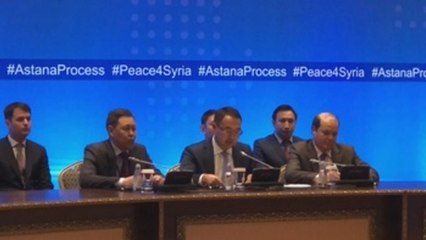 Astana-9 round on Syria ends without progress