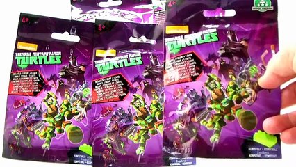 Teenage Mutant Ninja Turtles Blind Bag Mini Figures from Giochi Preziosi Opening & Review