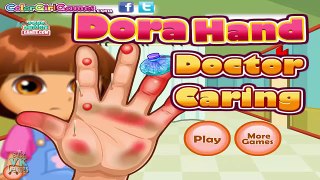 Dora The Explorer - Dora Hand Doctor Caring Online Game for children