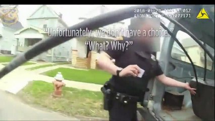 Bodycam Video Shows Police Taking Portable Basketball Hoop from Kids