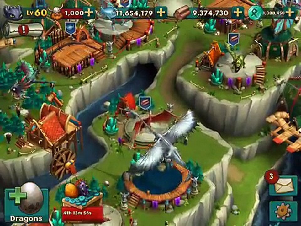 Dragons:Rise of Berk: Rumblehorn titan mode special dragon