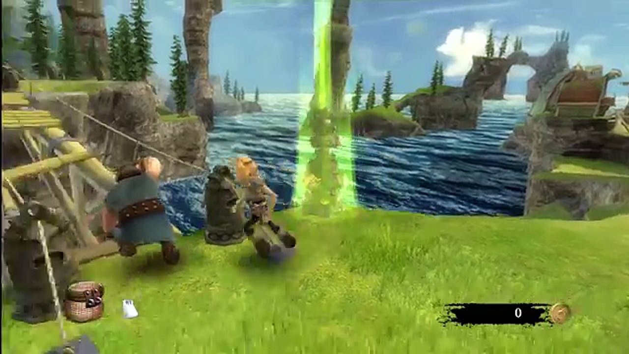 How to Train Your Dragon Xbox 360 Breaking Barrels??? video Dailymotion