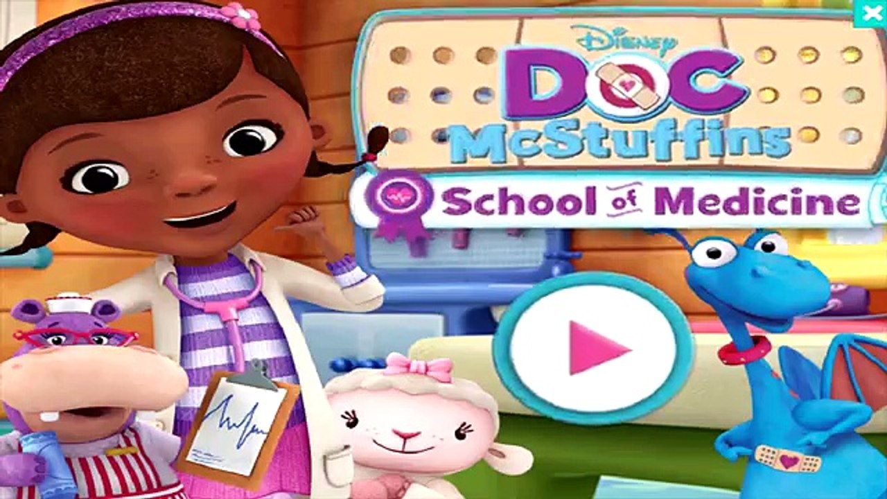 Doc McStuffins School Of Medicine Disney Jr App Game