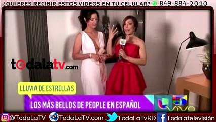 Los 50 más bellos" de People en Español 2018-Telemicro-Video