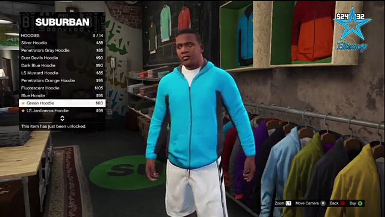 GTA V: Franklin - Sub Urban - All Clothes [HD]
