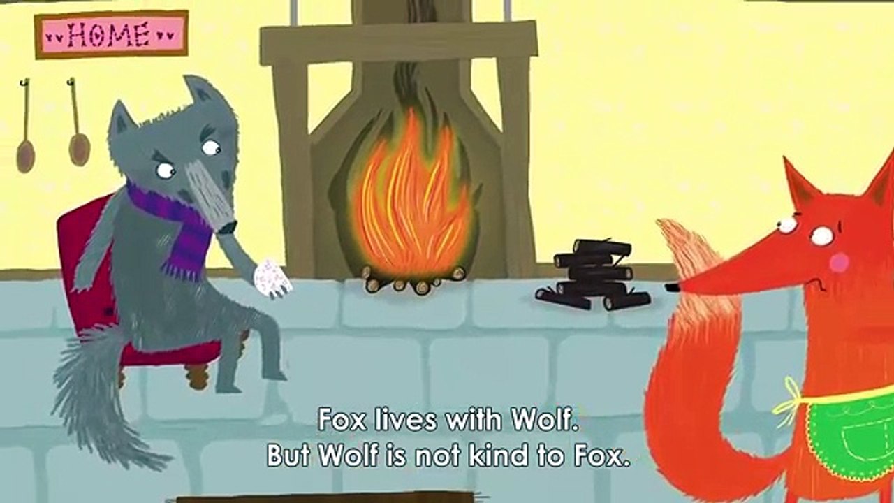 Level 4-9 The Wolf and the Fox | Kids Classics Readers from Seed Learning