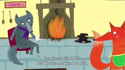 Level 4-9 The Wolf and the Fox | Kids Classics Readers from Seed Learning