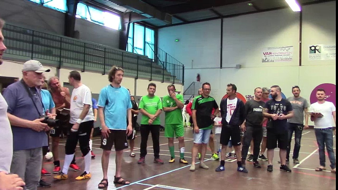 Remise des prix - Tournoi vétérans 2018