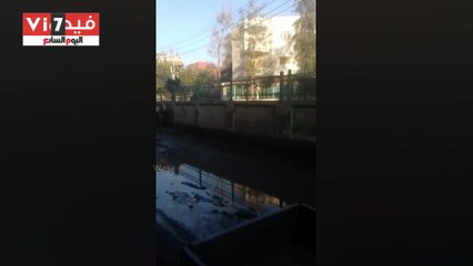 الصرف الصحى يغرق شوارع قرية أبو حمر بالغربية