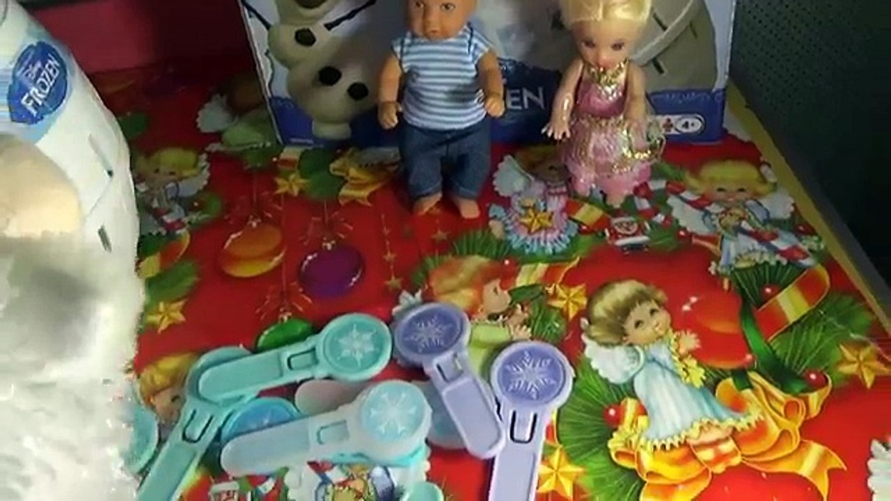 Мультик про кукол. Катя и Макс спасают снеговика Олафа/Cartoon. Katya and Max, Olaf