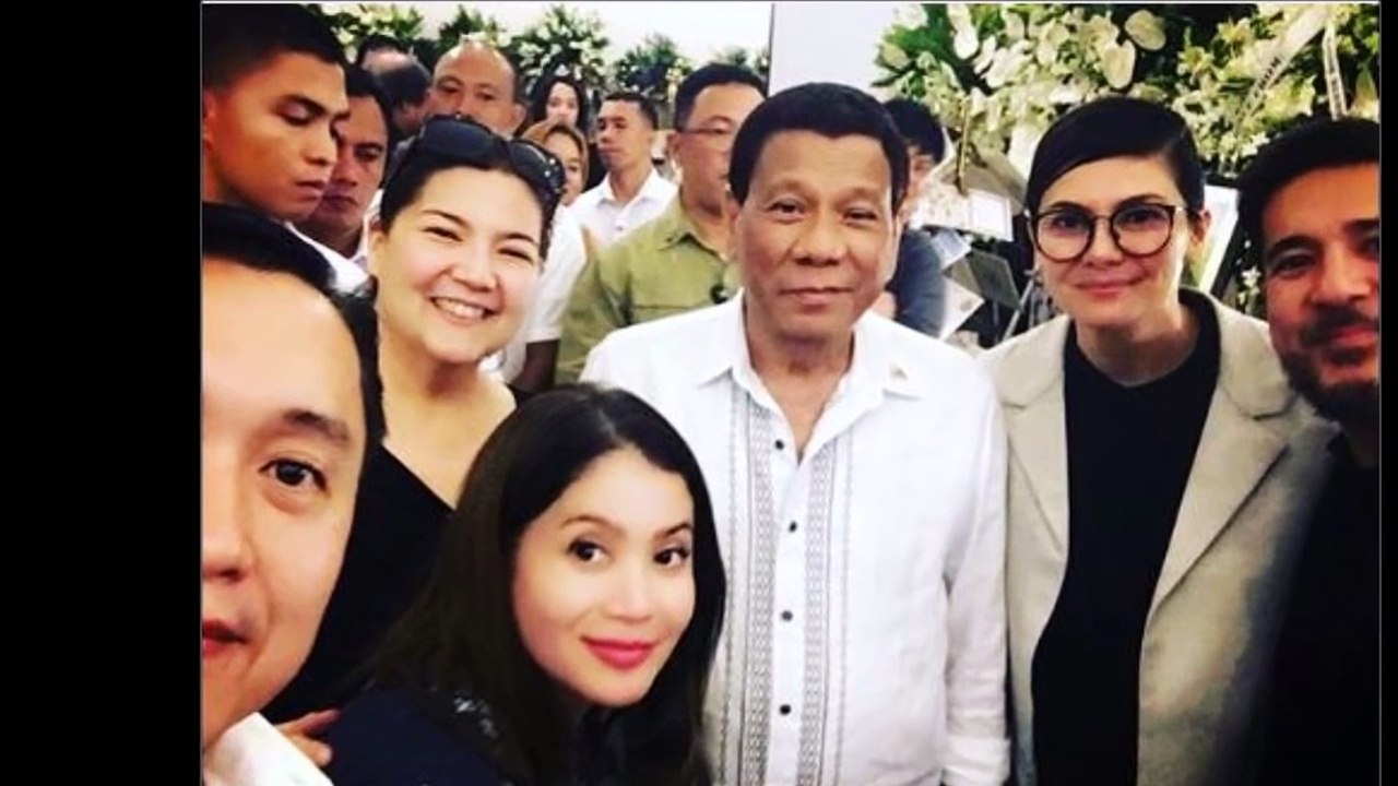 AGA MUHLACH NABAWASAN ang LUNGKOT nang DUMALAW sa PRESIDENT DUTERTE sa WAKE ng kanyang AMA!