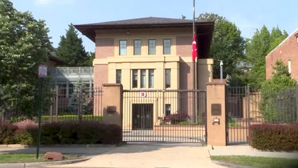 ABD'deki Türk Misyonlarında Bayraklar Yarıya İndirildi - Washıngton