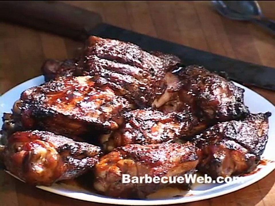 Chicken Thighs recipe by the BBQ Pit Boys video Dailymotion