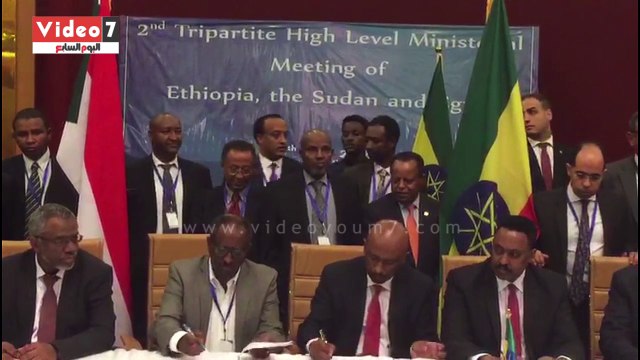 فيديو..بعد نجاح الاجتماع التساعى.. مصر والسودان وإثيوبيا توقع وثيقة مخرجات سد النهضة