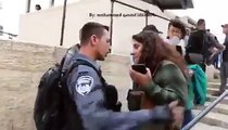 #شاهد اعتداء الاحتلال على الصحفيين والفتيات عند باب العامود وسط القدس المحتلة تصوير:محمد قاروط ادكيدك