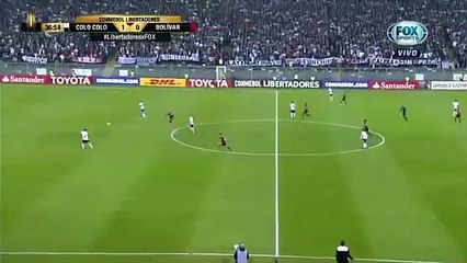 Esteban Paredes Second Goal ~ Colo Colo vs Bolivar 2-0