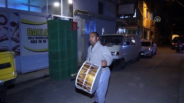 İzmir'de ilk sahur yapıldı