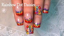 DIY Easy Rainbow nails! | Dot Daisy Nail Art Dotticure