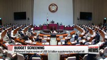 Parliament begins review of US$3.6 billion supplementary budget bill