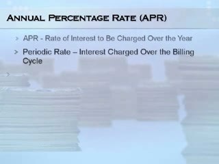Annual Percentage Rates for Credit Cards