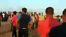 #عاجل #مباشر طائرات الاحتلال تستهدف محيط منطقة مخيم العودة شرق مدينة غزة