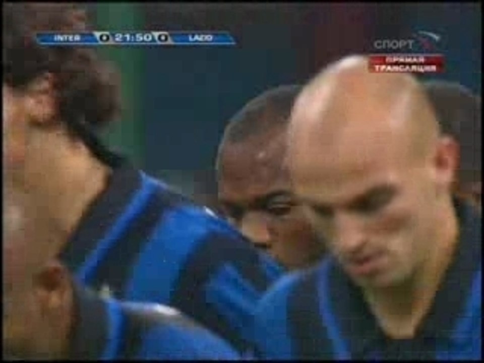 Inter - Lazio, 1 : 0, Ibrahimovic