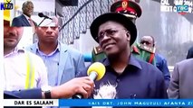 MAGUFULI ampandisha CHEO Afisa wa TRA bandarini baada ya KUMBANA MASWALI haya