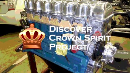 レストアクラウン　エンジン始動!!