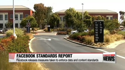 Facebook releases for first time measures taken to enforce data and content standards
