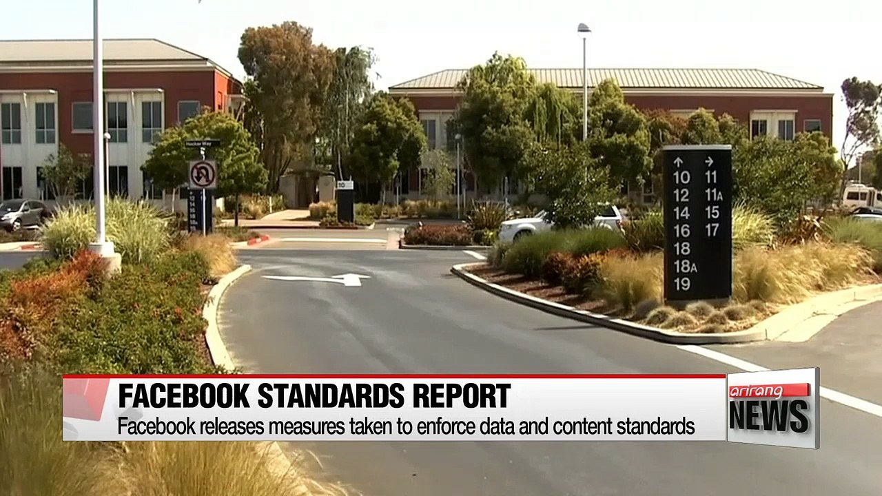 Facebook releases for first time measures taken to enforce data and content standards