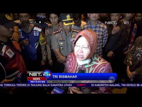 Walikota Surabaya Datangi Proses Olah TKP Penggerebekan Teroris -NET24