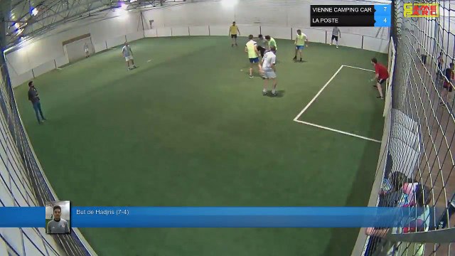 But de Hadjris (7-4) - VIENNE CAMPING CAR Vs LA POSTE - 15/05/18 20:00 - LIGUE 3