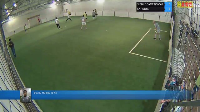 But de Hadjris (8-6) - VIENNE CAMPING CAR Vs LA POSTE - 15/05/18 20:00 - LIGUE 3