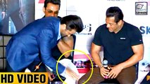 Anil Kapoor TOUCHES Salman Khan's Feet At Race 3 Trailer Launch!