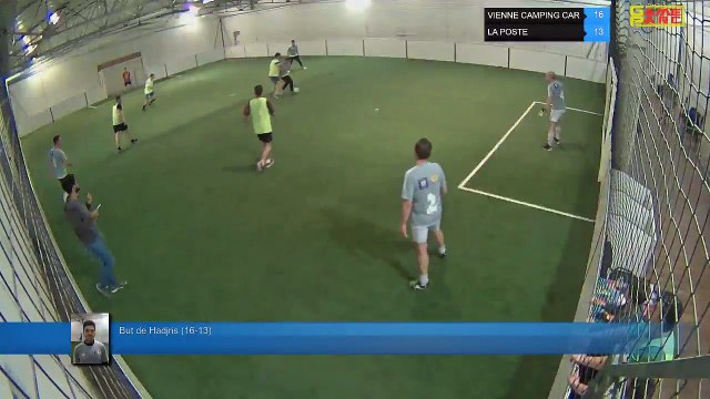 But de Hadjris (16-13) - VIENNE CAMPING CAR Vs LA POSTE - 15/05/18 20:00 - LIGUE 3