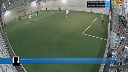 But de romain (0-2) - POMPIERS DE CHAUVIGNY Vs BACK THE FUTURE TEAM - 15/05/18 21:00 - LIGUE 2