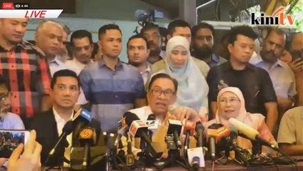 LIVE: Sidang media Anwar di rumah Segambut