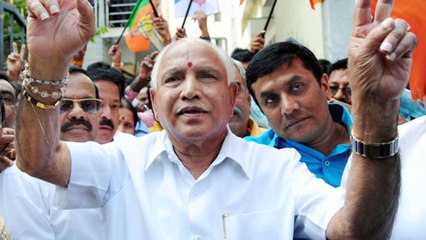 రేపు మధ్యాహ్నం గం.11.30 ప్రమాణ స్వీకారం: యడ్యూరప్ప